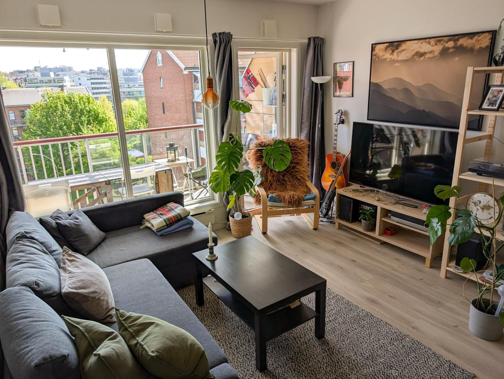 Spacious And Cozy Study Apartment With Balcony 오슬로 외부 사진