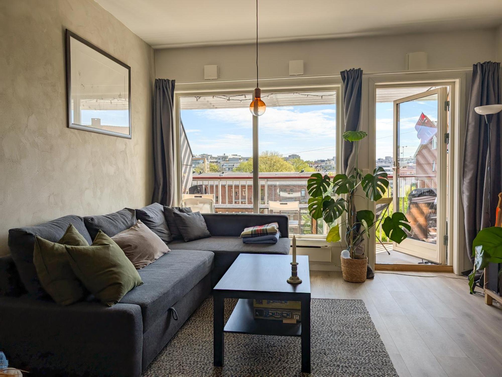 Spacious And Cozy Study Apartment With Balcony 오슬로 외부 사진
