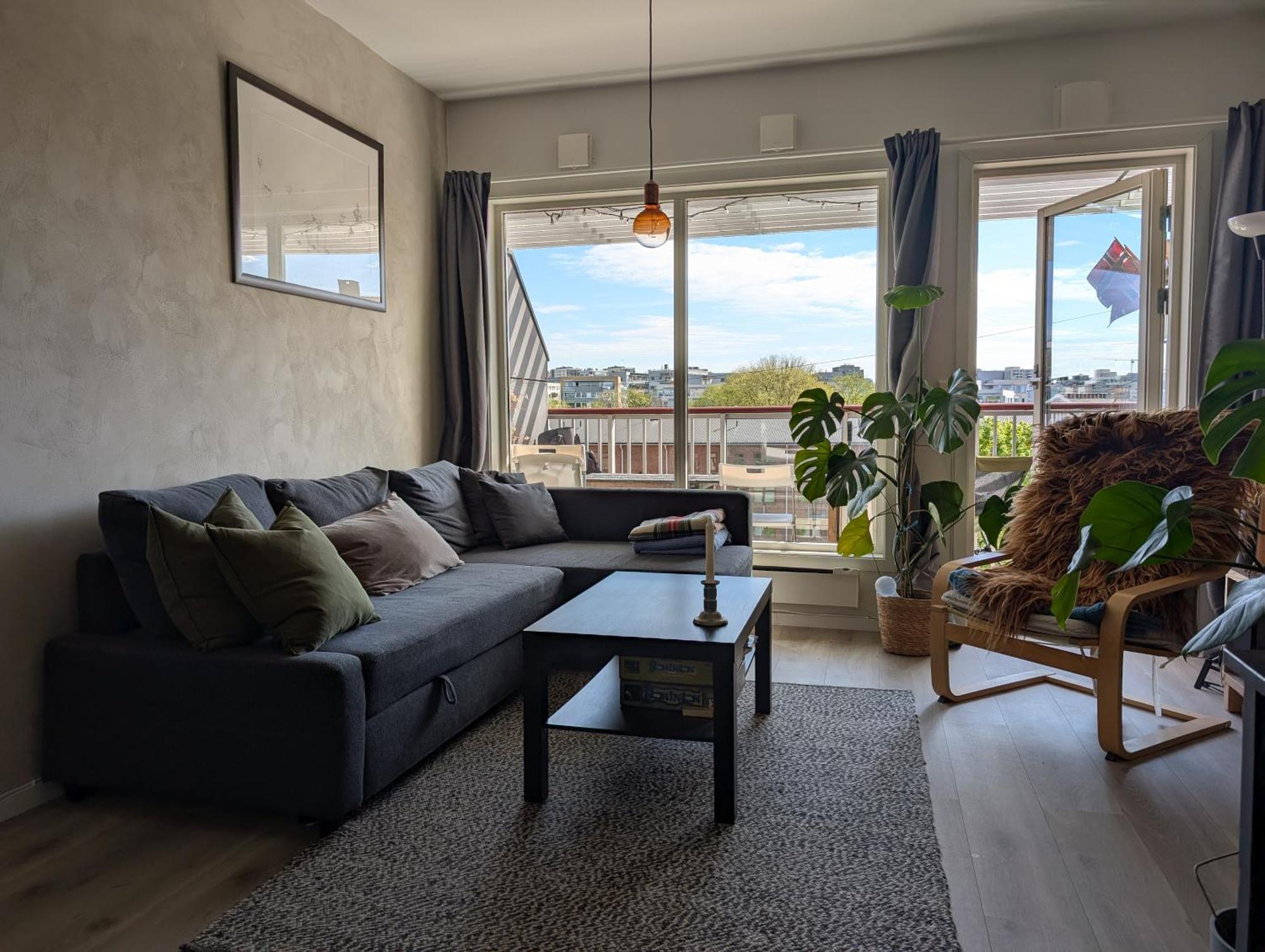 Spacious And Cozy Study Apartment With Balcony 오슬로 외부 사진